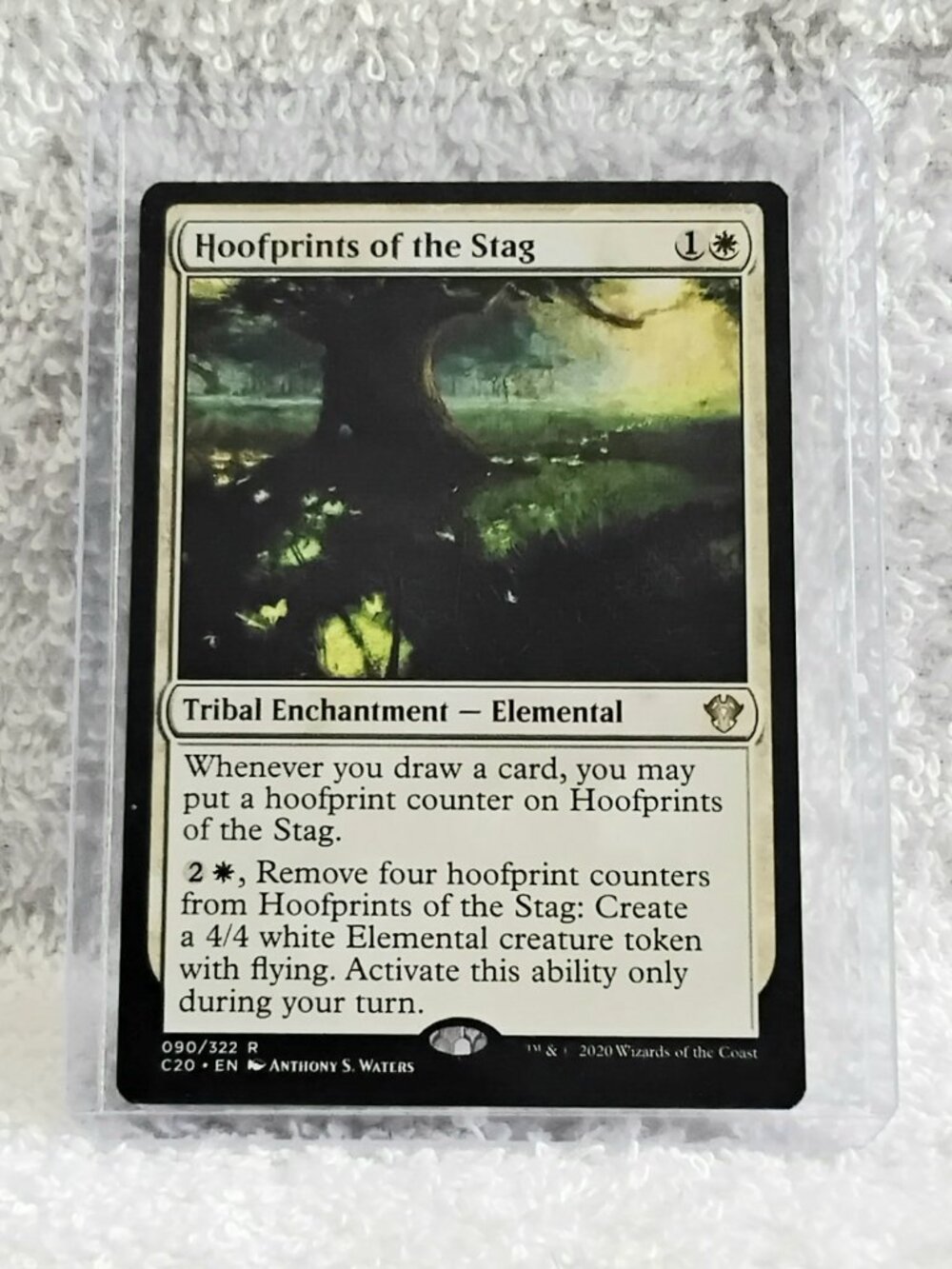 5/$20 Mint 2020 MTG Hoofprints of the Stag Rare Card 090/322 Deckmaster!!